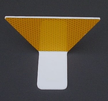 Wenzel Cade Reflectors, Model 750, Type I Base, Amber
